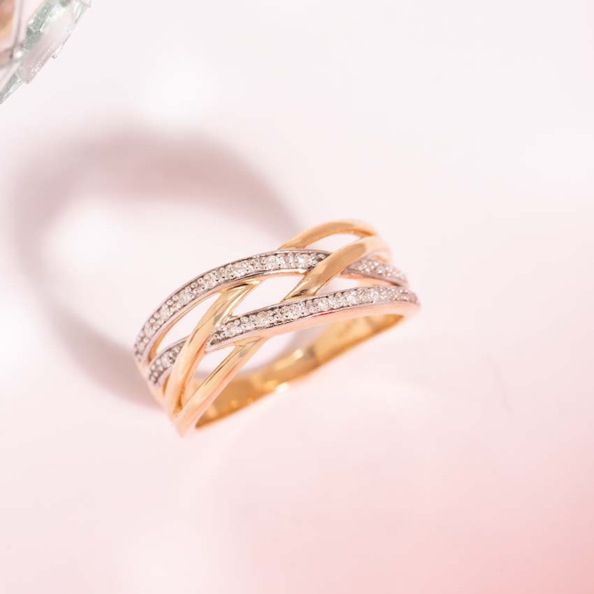 Malabar Gold and Diamonds Yellow Gold Ring - Imagen 6