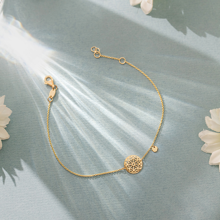 Handmade Sterling Silver 18ct Gold Bangle - Imagen 4