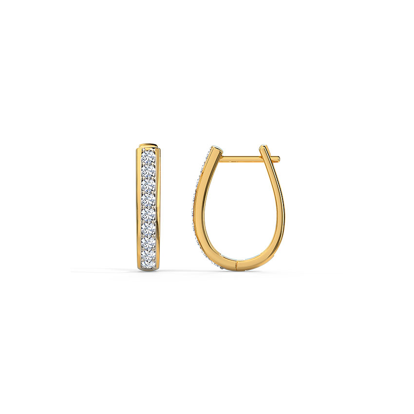 The Tamasvini Gold and Diamond Nosepin for Women - Imagen 2
